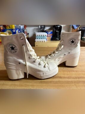 Converse High-heel CHUCK 70 DE LUXE HEEL HI size 9